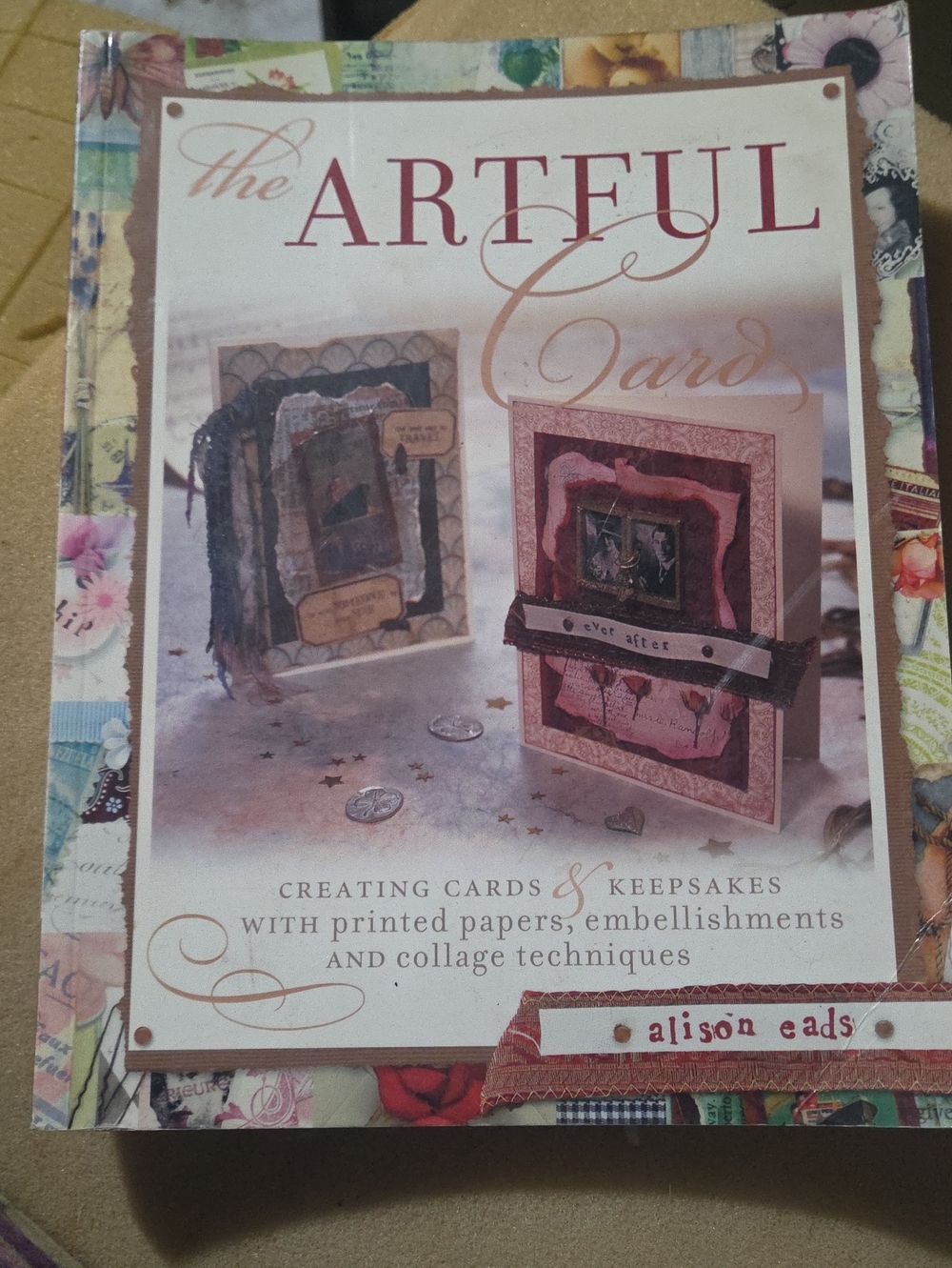 The Artful Card Book - Pink & Cream Cover